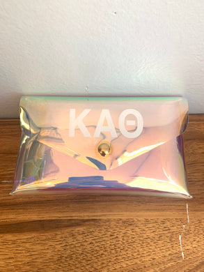 Holographic Belted Fanny Pack-Kappa Alpha Theta