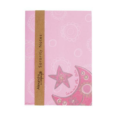 Mascot Notepad - Gamma Phi Beta