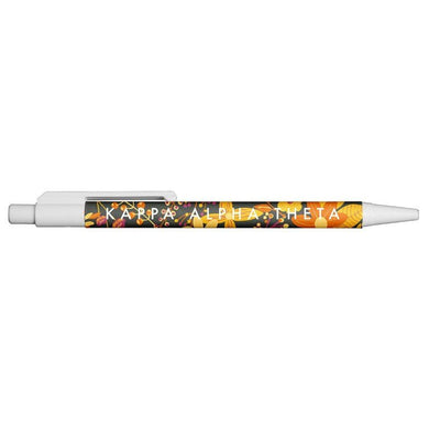Floral Sorority Pen - Kappa Alpha Theta