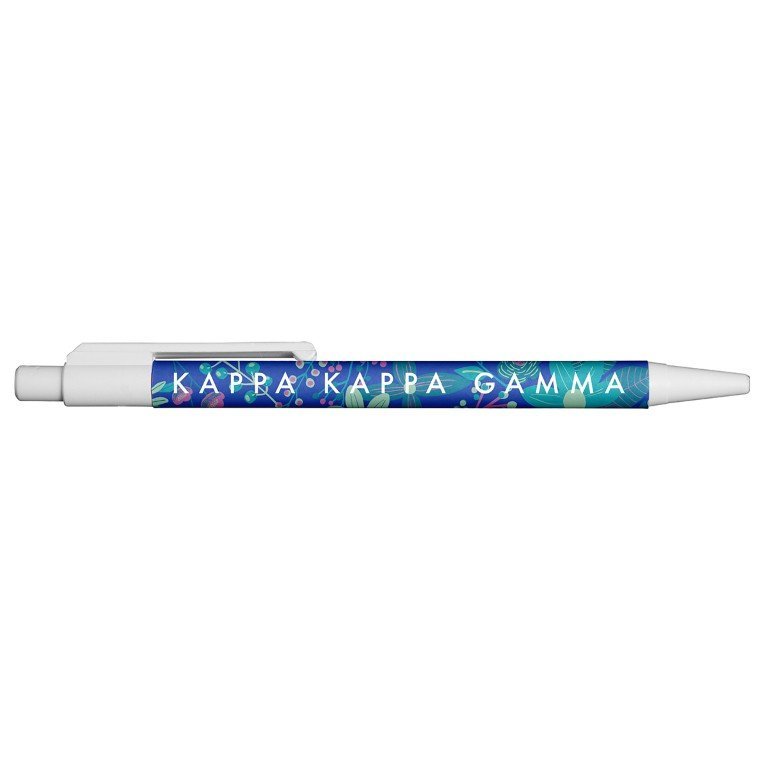 Floral Sorority Pen - Kappa Kappa Gamma