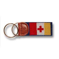 Smathers & Branson Needlepoint Key Fob - Kappa Alpha