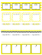 Sorority Label Stickers - Kappa Alpha Theta
