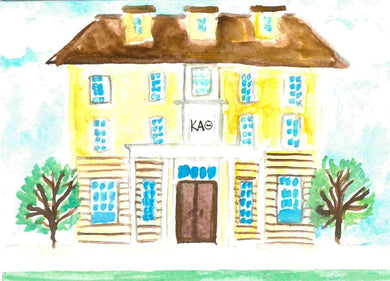 Sorority House Notecards - Kappa Alpha Theta