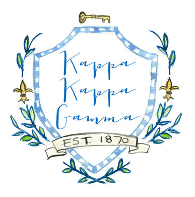 Crest Decal - Kappa Kappa Gamma