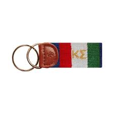 Smathers & Branson Needlepoint Key Fob - Kappa Sigma