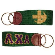 Smathers & Branson Needlepoint Key Fob - Lambda Chi Alpha
