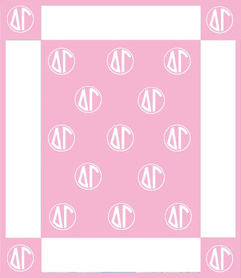 Woven Blanket- Delta Gamma