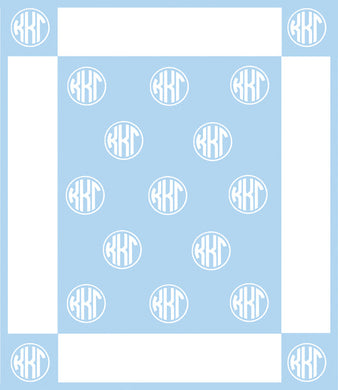 Woven Blanket- Kappa Kappa Gamma
