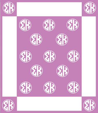 Woven Blanket- Sigma Kappa