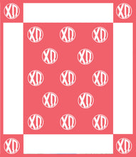 Woven Blanket- Chi Omega