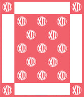 Woven Blanket- Chi Omega