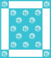 Woven Blanket- Zeta Tau Alpha