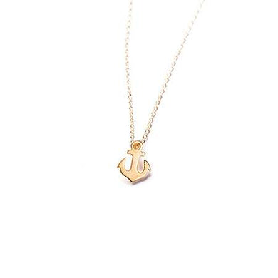 Dogeared Mascot Necklace - Anchor