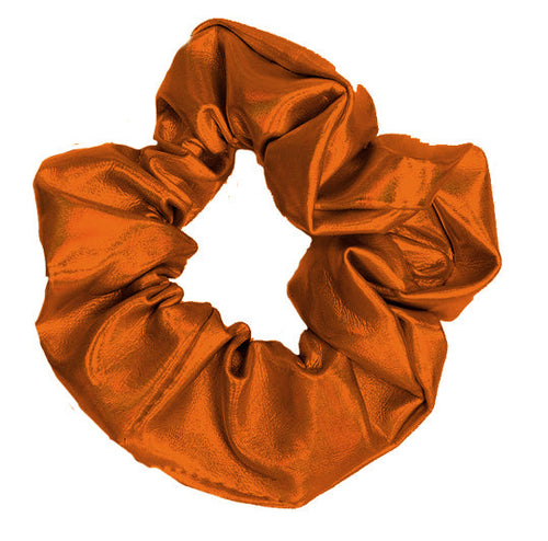 Scrunchie- Metallic Orange