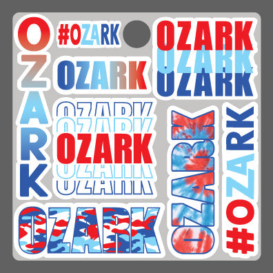 Camp Sticker Sheet- Ozark