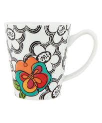 Mascot Floral Mug - Pansy