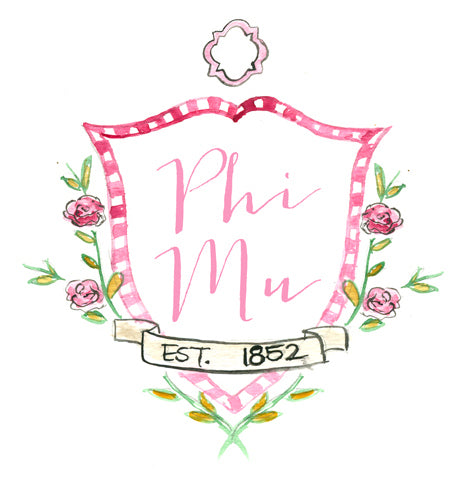 Crest Decal - Phi Mu