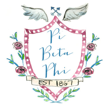 Crest Decal - Pi Beta Phi