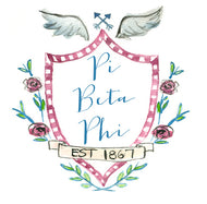 Crest Decal - Pi Beta Phi