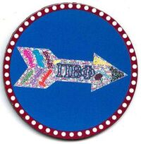 Dana's Designs Round Magnet - Pi Beta Phi