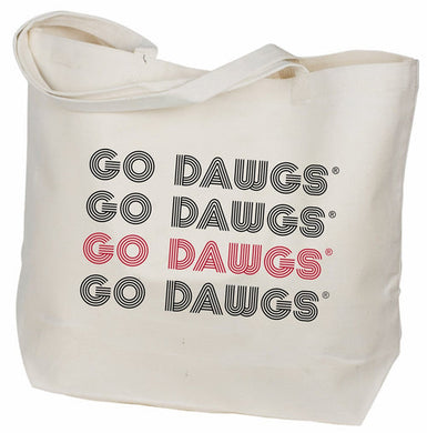 Retro Canvas Tote- Georgia