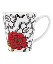 Mascot Floral Mug - Rose