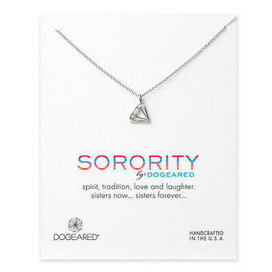 Dogeared Mascot Necklace - Diamond