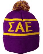 Knit Pom Beanie - Sigma Alpha Epsilon