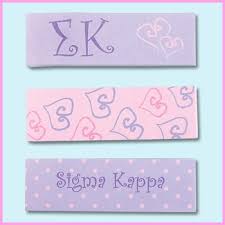 Sticky Tabs - Sigma Kappa