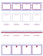 Sorority Label Stickers - Sigma Kappa