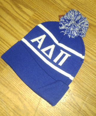 Knit Sor. Colors Beanie - Alpha Delta Pi