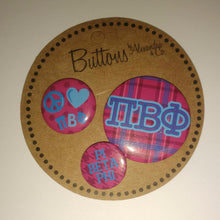 Button Set - Pi Beta Phi