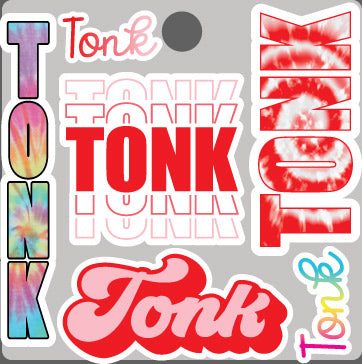 Camp Sticker Sheet- Tonk